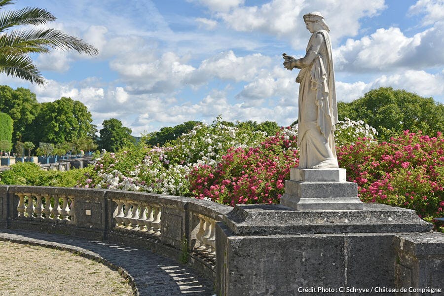 Le parc du Château de Compiègne dans l'Oise