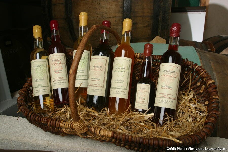 Les produits de la Vinaigrerie Laurent Agnès