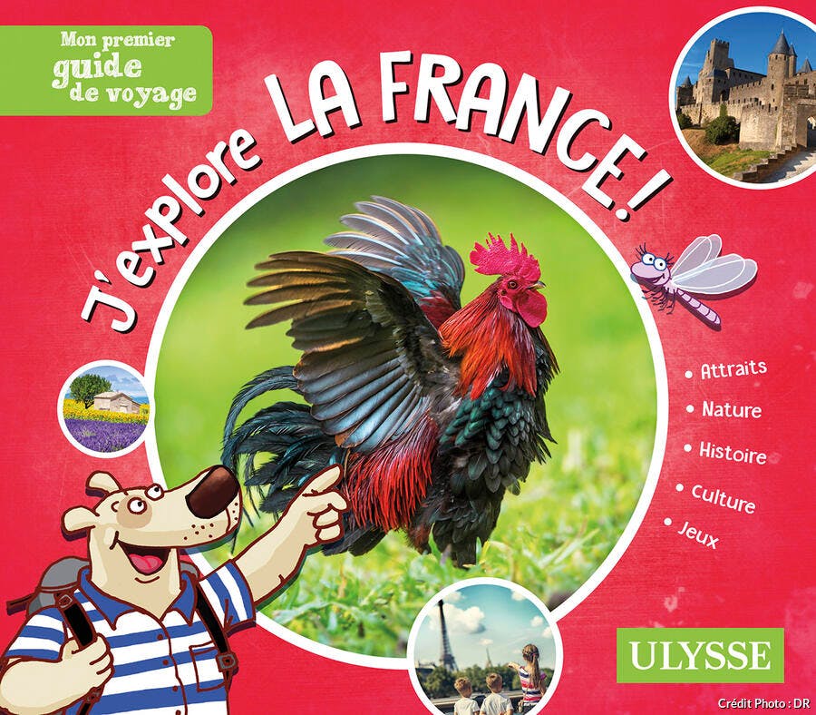 La couverture du livre J'explore la France