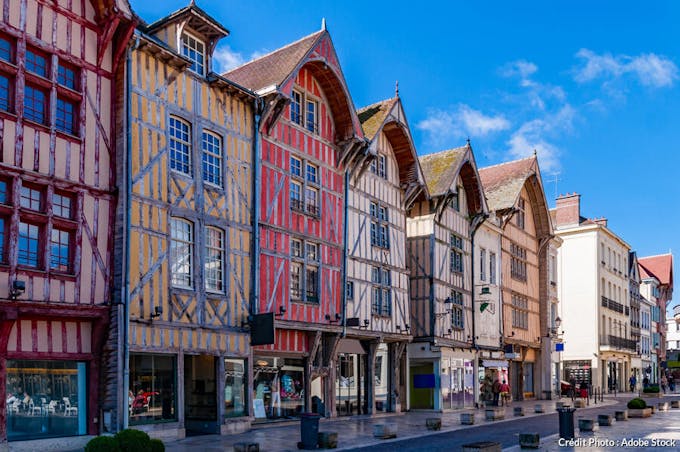 Les maisons à colombage de Troyes