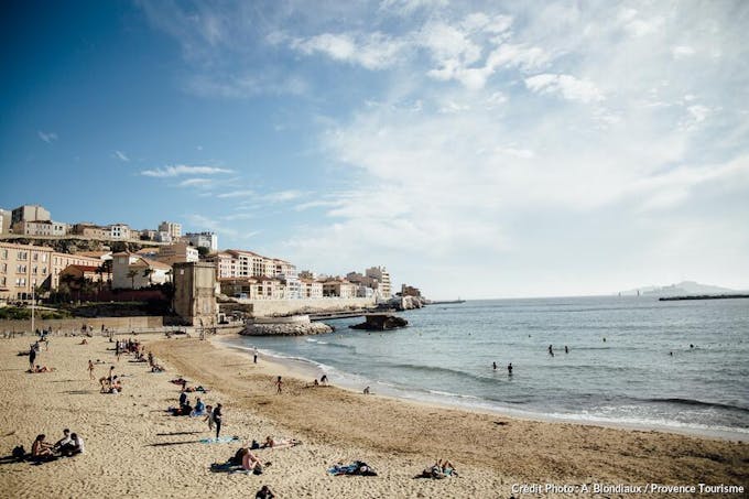 La plage des Catalans, Marseille