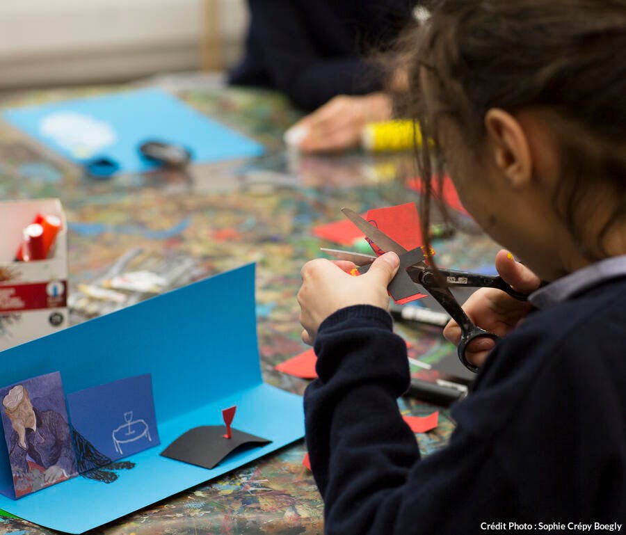 L'atelier Enfant au musée d'Orsay