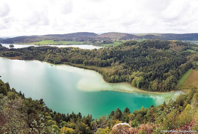 Les 4 lacs dans le Jura
