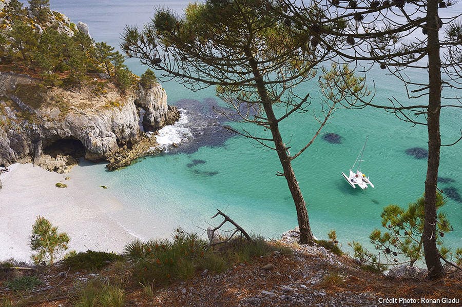 Plage de l'île Vierge