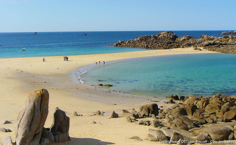 La plage des Amiets