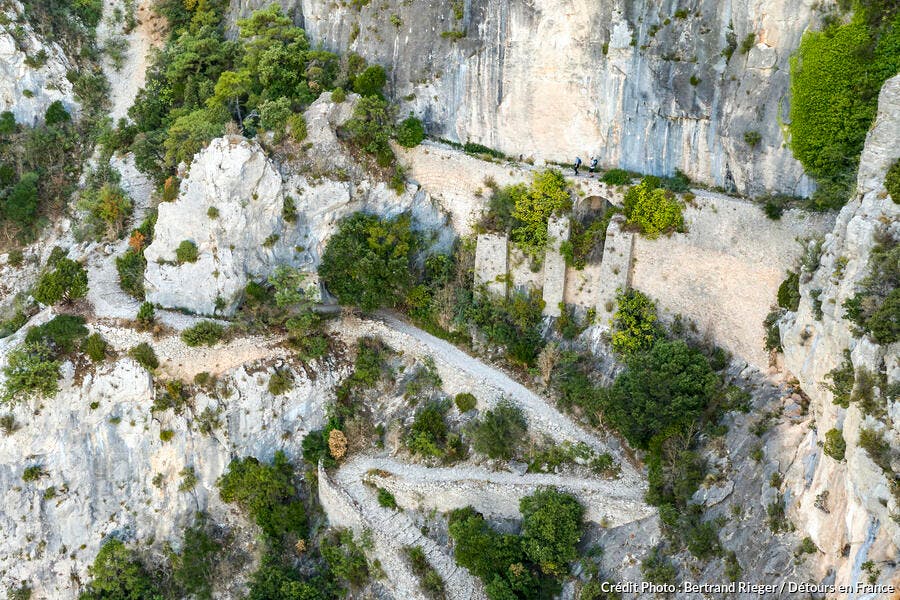 Le passage des Fenestrettes dans l'Hérault