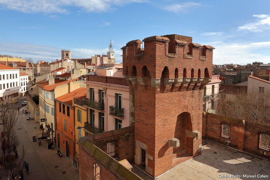 Le Castillet, à Perpignan