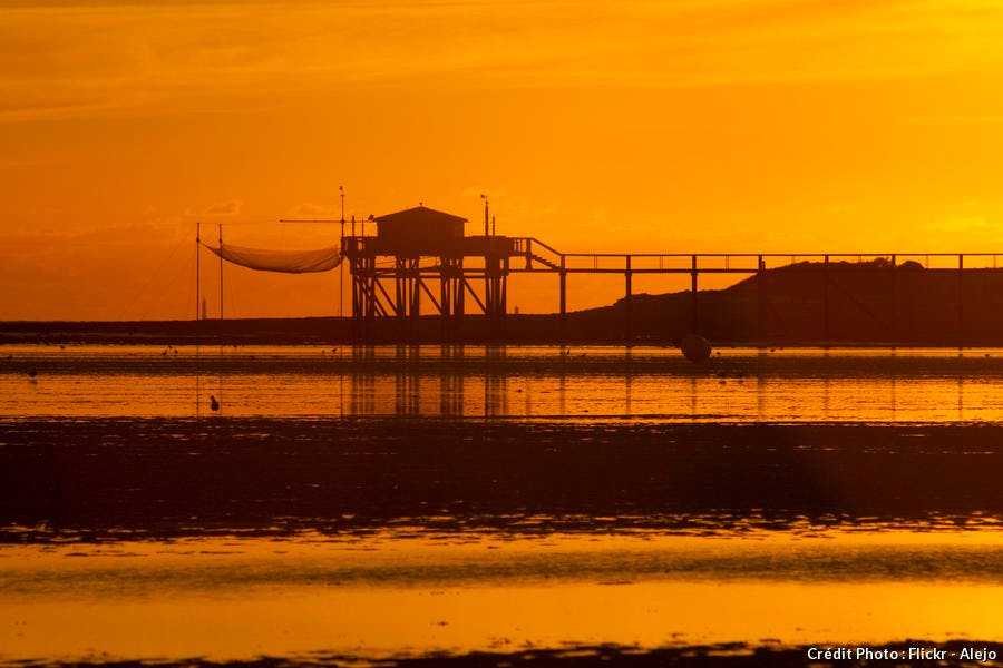 Plage de Aytré-ko en Charente-Maritime