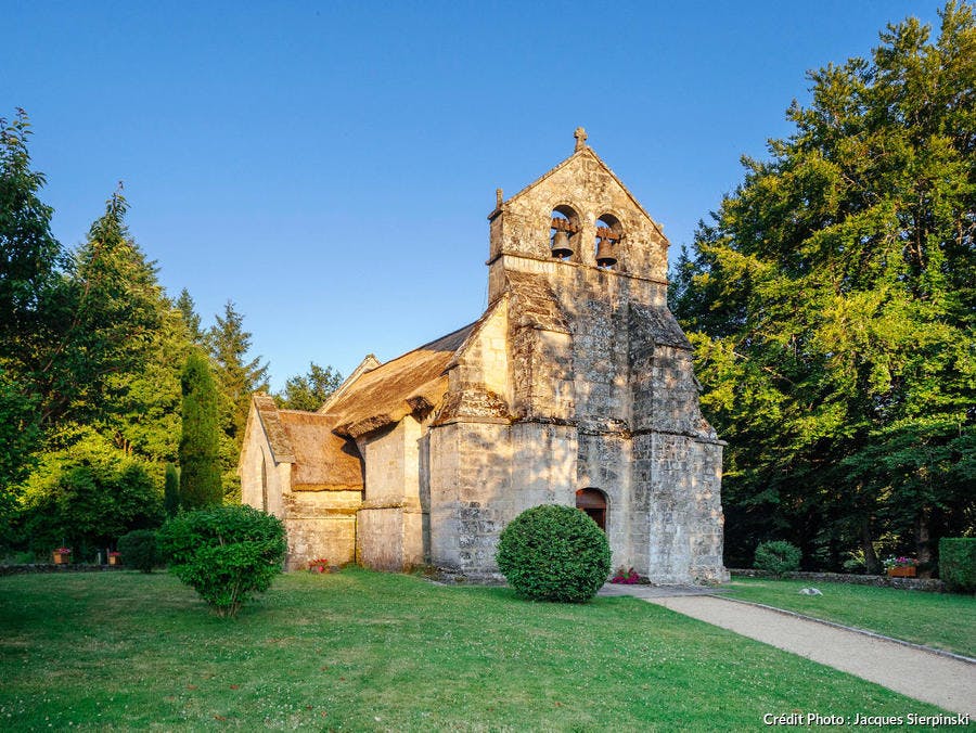 L'église Saint-Martial de Lestards, dans le massif des Monédières