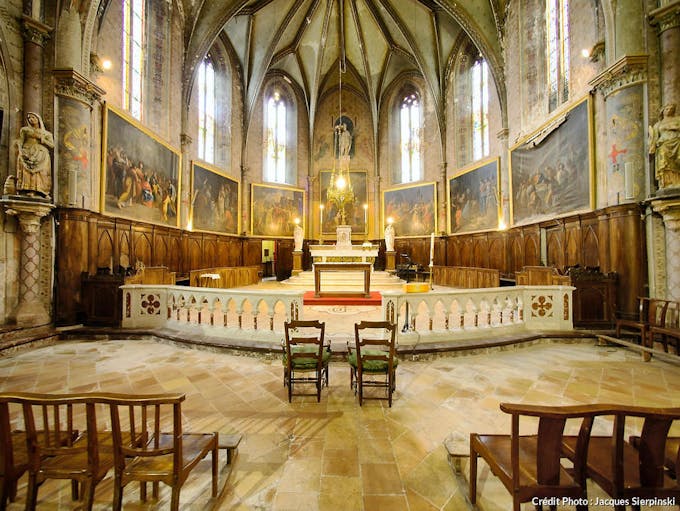 Église Sainte-Agathe-et-Saint-Julien à Saint-Julia de Gras-Capou, dans le Lauragais (Haute-Garonne)