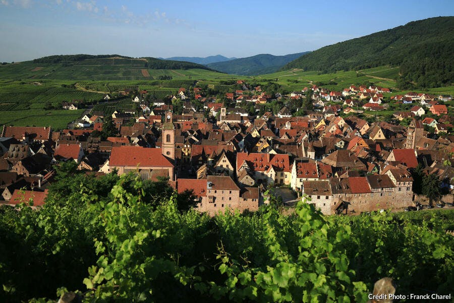 La cité médiévale de Riquewihr, en Alsace