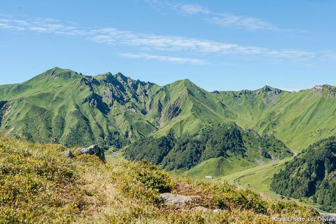 Le massif du Sancy, en Auvergne