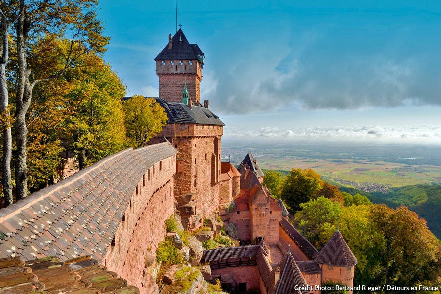 Le château du Haut-Koenigsbourg, à Orschviller