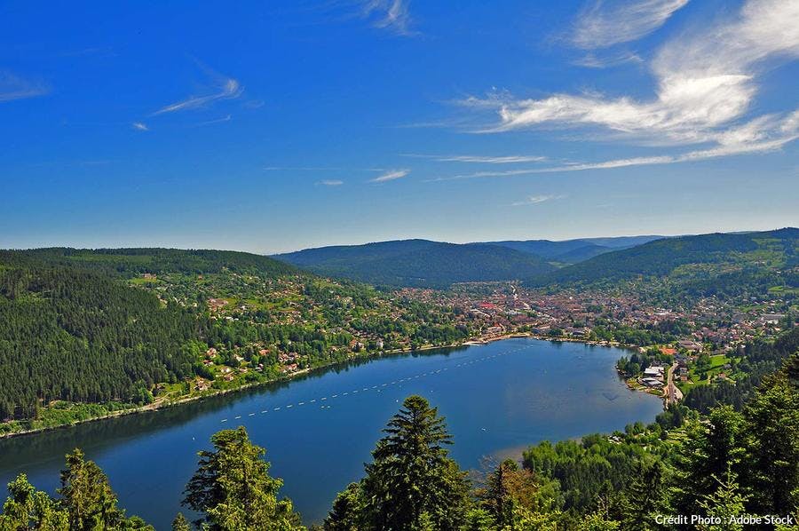 Lac de Gerardmer dans les Vosges