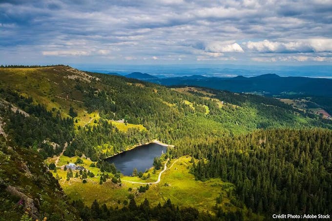 Lac de Forlet dans les Vosges