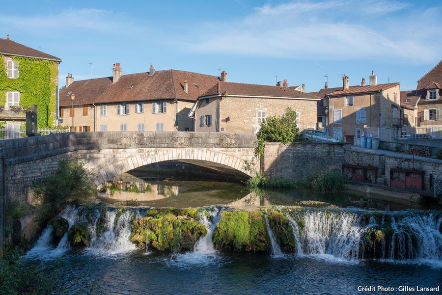 Arbois, cascades sur la Cuisance