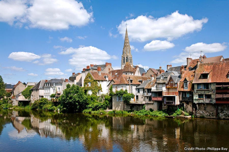 Argenton-sur-Creuse, dans l'Indre