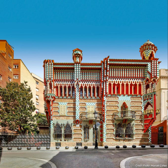 La casa Vicens à Barcelone