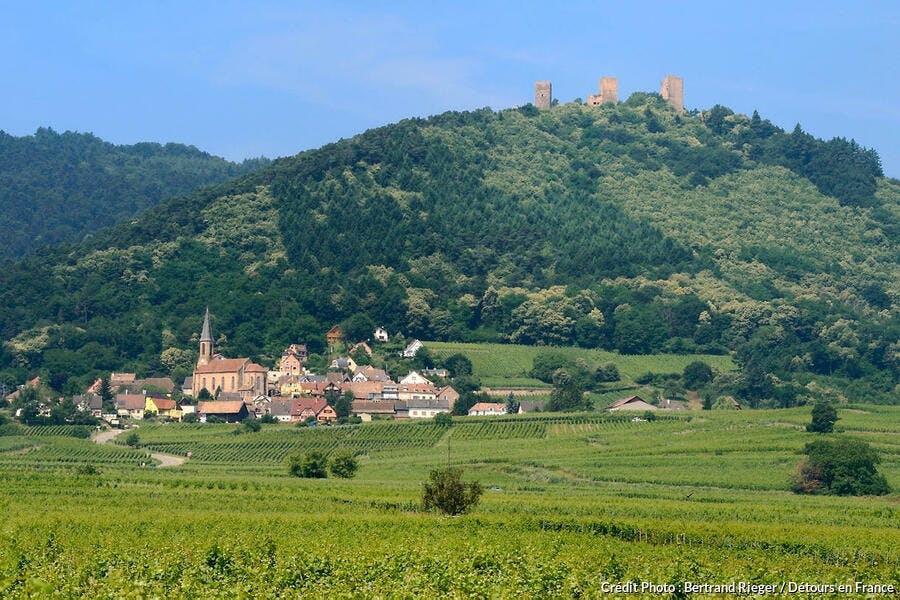 Les trois châteaux d’Eguisheim