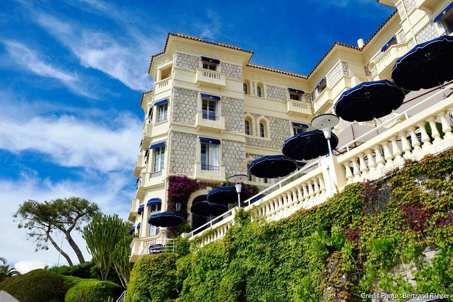 Antibes, Juan-les-Pins, hôtel Belle Rives (Côte d'Azur)