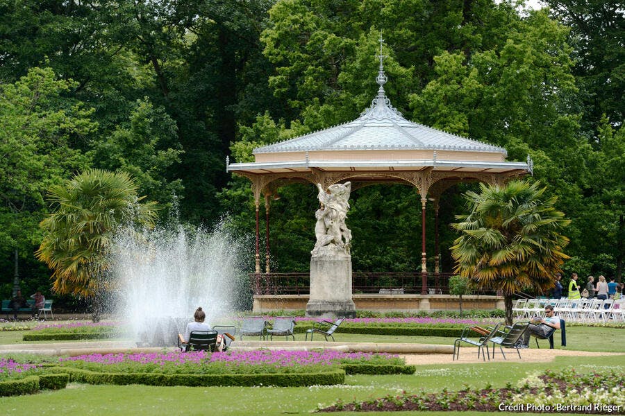 Parc du Thabor, à Rennes (Bretagne)