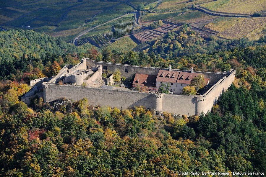 Le château de Hohlandsbourg, à Wintzenheim