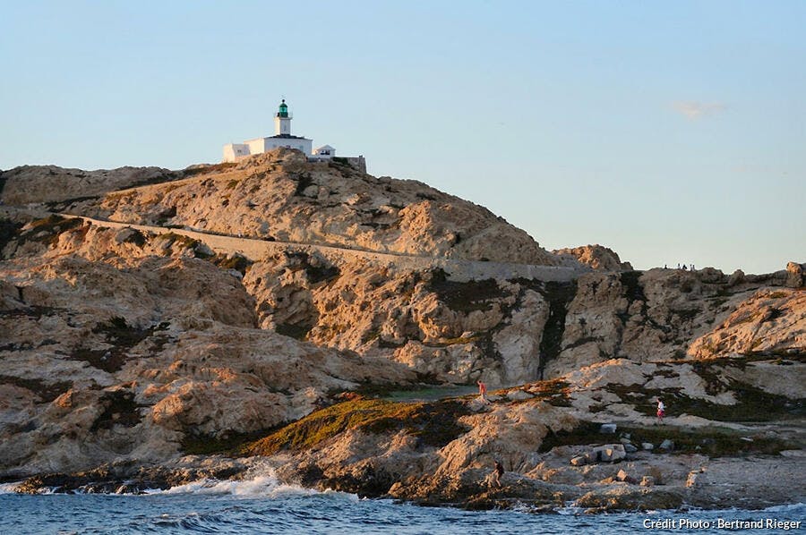 L'île de la Pietra, Corse, phare