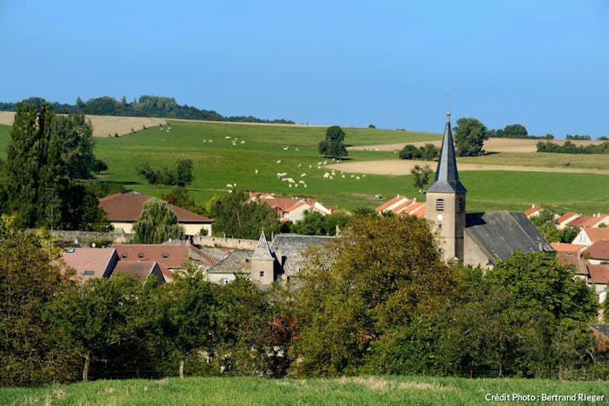 Le village de Rodemack, en Lorraine