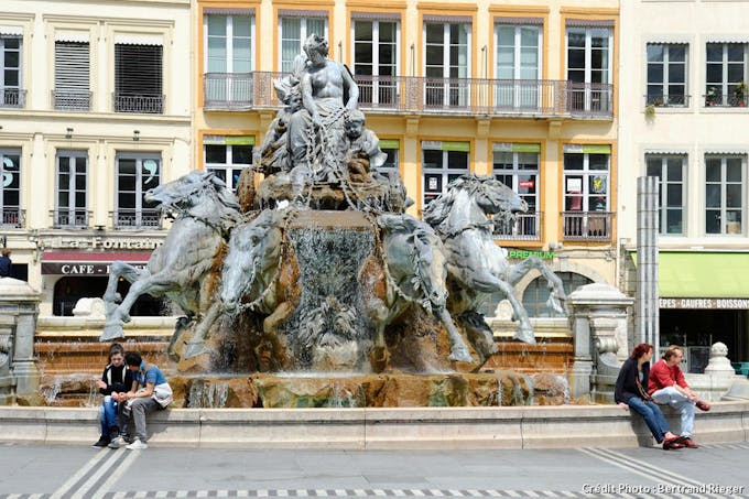La fontaine Bartholdi à Lyon