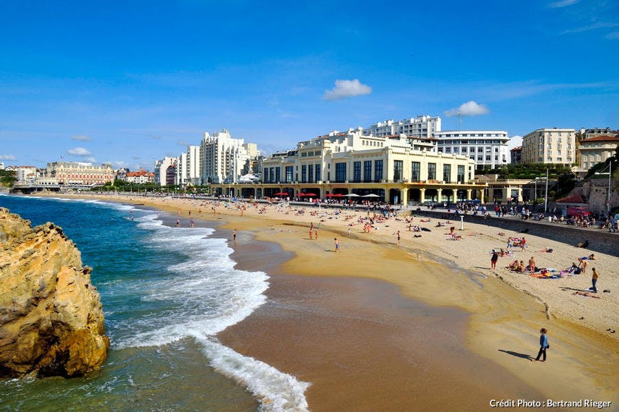 Le casino municipal de Biarritz