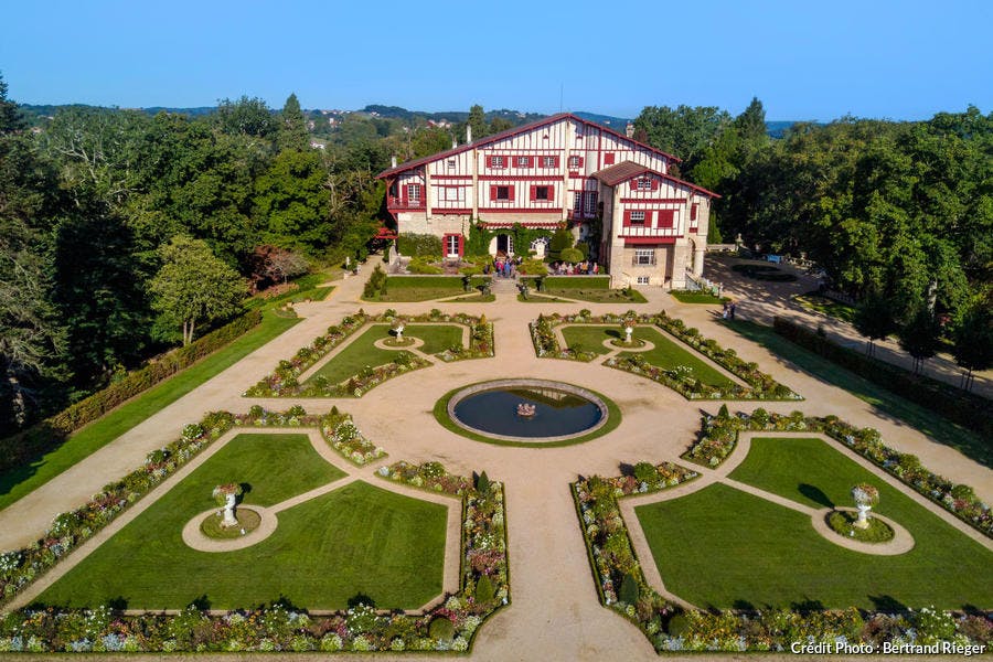 La Villa Arnaga d'Edmond Rostand, à Cambo-les-Bains, au Pays Basque