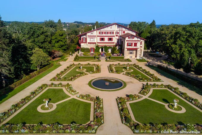 La Villa Arnaga d'Edmond Rostand, à Cambo-les-Bains, au Pays Basque