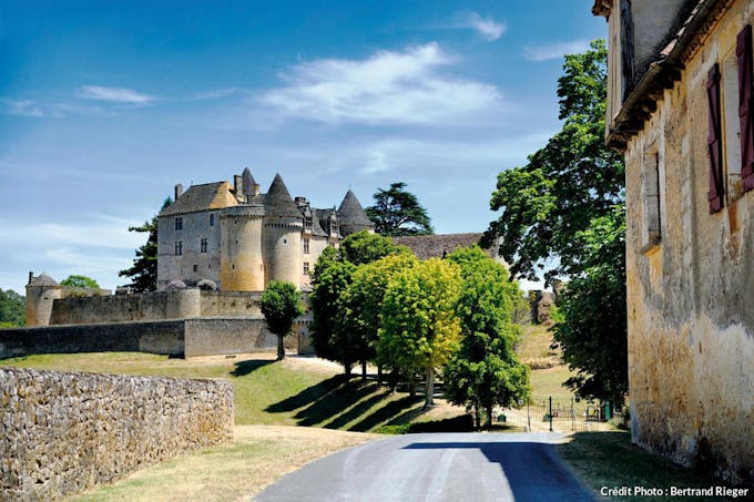 Le château de Fénelon, dans le Périgord noir