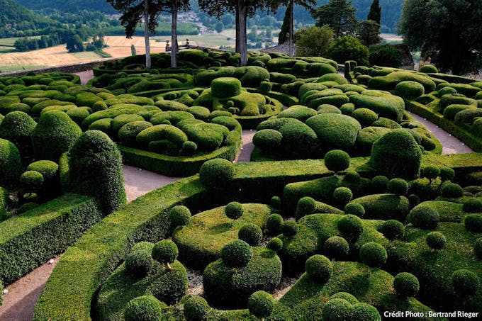 Les jardins suspendus de Marqueyssac, dans le Périgord