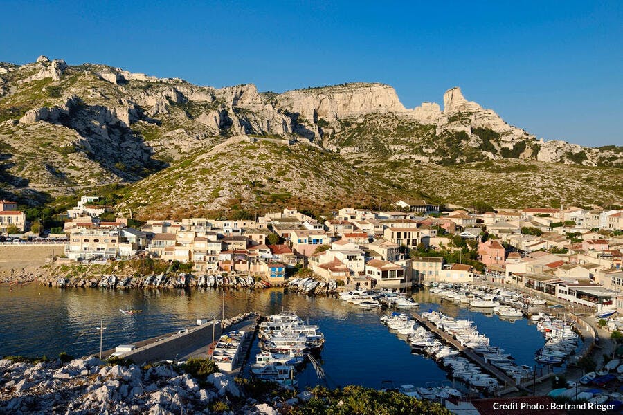 Le port des Goudes à Marseille
