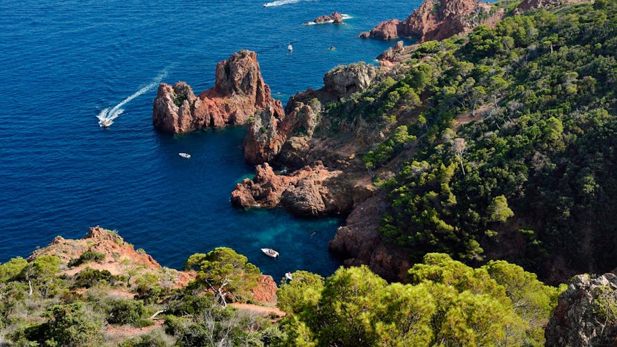 La corniche de l'Esterel : un rêve sur la Côte d'Azur