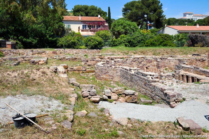 Les ruines d'Olbia à Hyères