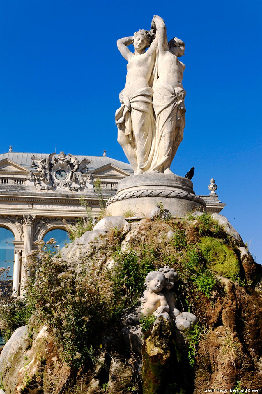 La fontaine des trois Grâces à Montpellier