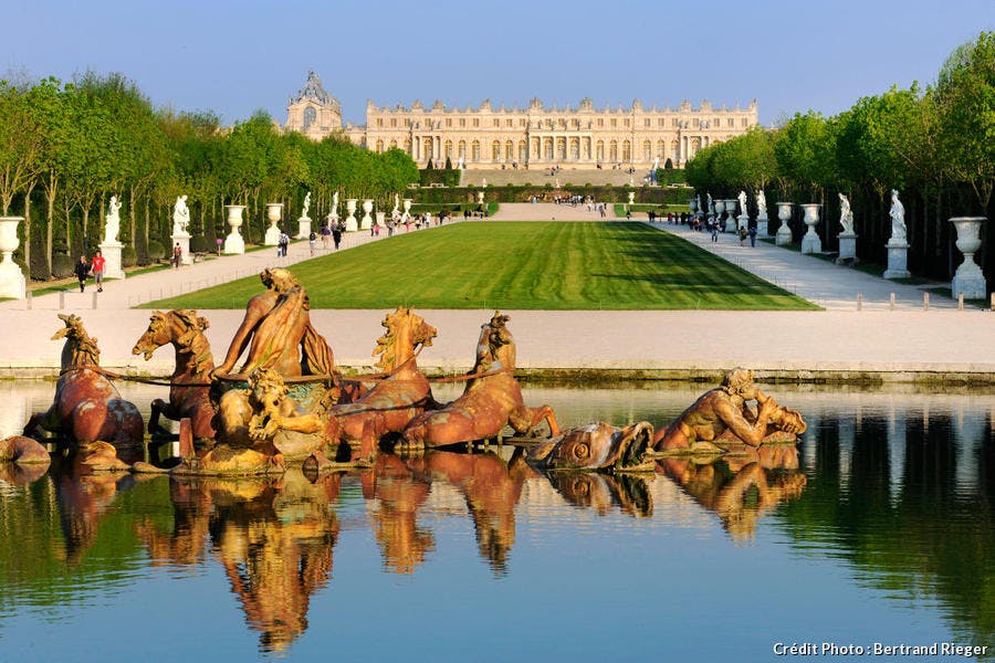 Le bassin d'Apollon à Versailles