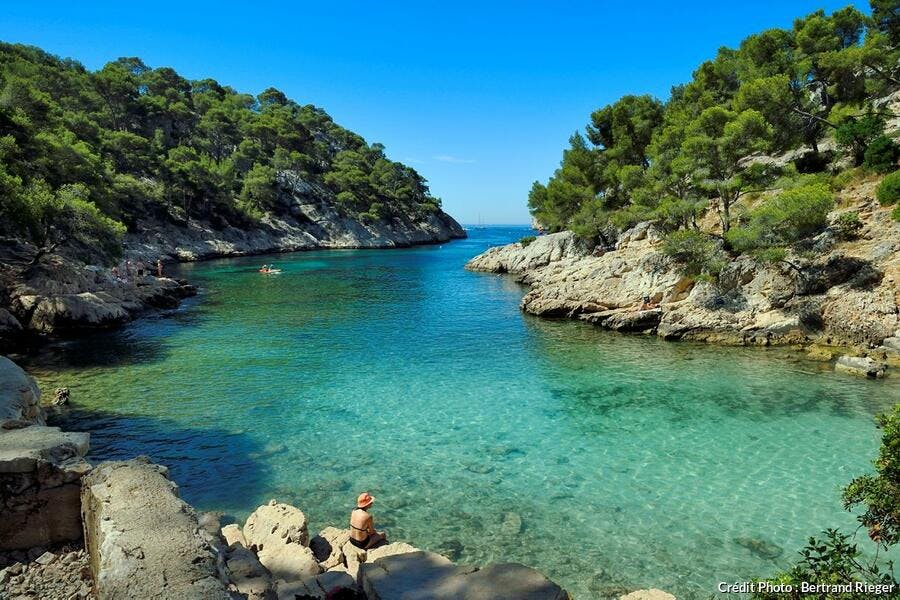 calanque de Port-Pin