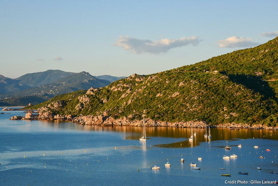 Le golfe de Valinco en Corse
