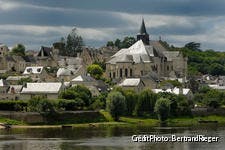 Candes-Saint-Martin, entre chien et loup