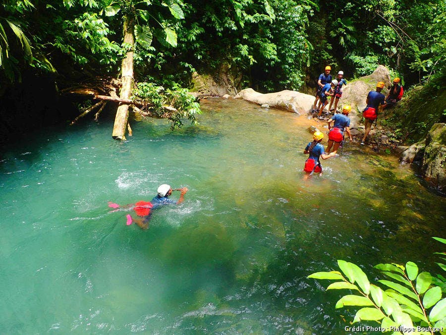 Canyoning sur les rivières de Basse-Terre, en Guadeloupe