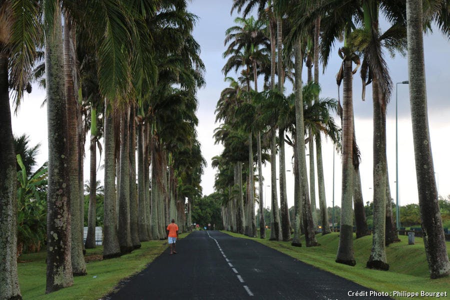 Le village de Capesterre Belle Eau, à Basse-Terre, en Guadeloupe