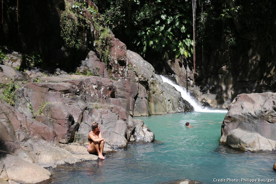 Cascade de Basse-Terre, en Guadeloupe