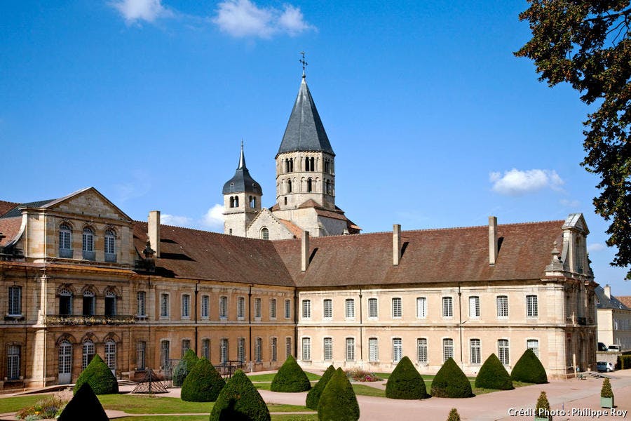 L'ancienne abbaye de Cluny, en Bourgogne