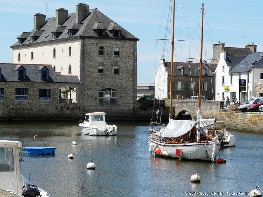Une vue de Pont-l'Abbé