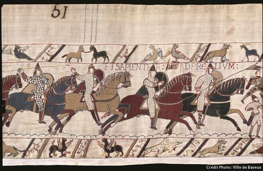 détail tapisserie de Bayeux