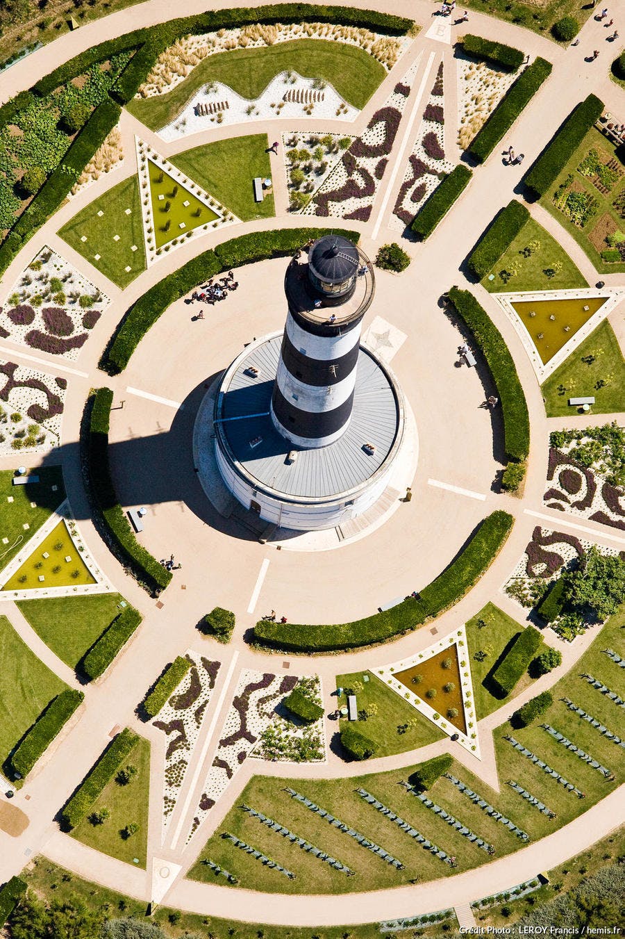 Le phare de Chassiron sur l'île d'Oléron, en Charente-Maritime (Poitou-Charentes)