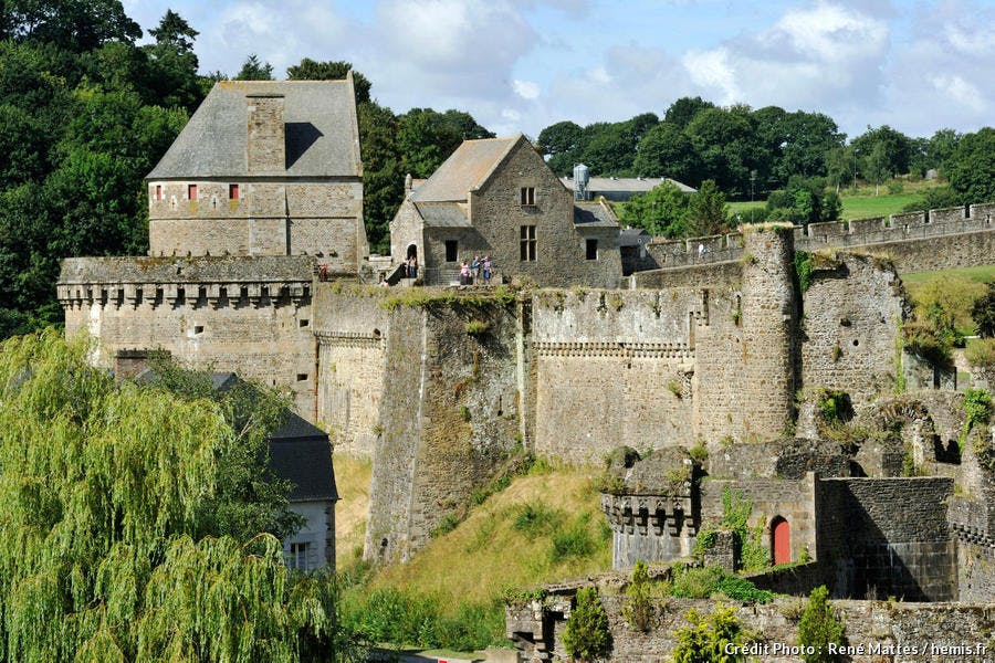 Le château de Fougères, en Bretagne